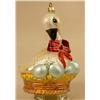 Image 2 : A GROUP OF ASSORTED OVERSIZE PAINT-DECORATED FIGURAL GLASS CHRISTMAS ORNAMENTS