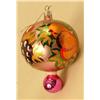 Image 4 : A GROUP OF ASSORTED OVERSIZE PAINT-DECORATED FIGURAL GLASS CHRISTMAS ORNAMENTS