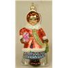 Image 7 : A GROUP OF ASSORTED OVERSIZE PAINT-DECORATED FIGURAL GLASS CHRISTMAS ORNAMENTS