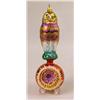 Image 2 : A GROUP OF ASSORTED OVERSIZE PAINT-DECORATED FIGURAL GLASS CHRISTMAS ORNAMENTS