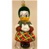 Image 7 : A GROUP OF ASSORTED PAINT-DECORATED FIGURAL GLASS CHRISTMAS ORNAMENTS
