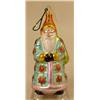 Image 8 : A GROUP OF ASSORTED PAINT-DECORATED FIGURAL GLASS CHRISTMAS ORNAMENTS