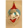 Image 5 : A GROUP OF ASSORTED PAINT-DECORATED FIGURAL GLASS CHRISTMAS ORNAMENTS