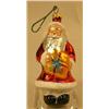 Image 7 : A GROUP OF ASSORTED PAINT-DECORATED FIGURAL GLASS CHRISTMAS ORNAMENTS