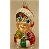 Image 2 : A GROUP OF ASSORTED PAINT-DECORATED FIGURAL GLASS CHRISTMAS ORNAMENTS
