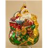 Image 3 : A GROUP OF ASSORTED PAINT-DECORATED FIGURAL GLASS CHRISTMAS ORNAMENTS