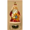 Image 2 : A GROUP OF ASSORTED PAINT-DECORATED FIGURAL GLASS CHRISTMAS ORNAMENTS