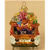 Image 7 : A GROUP OF ASSORTED PAINT-DECORATED FIGURAL GLASS CHRISTMAS ORNAMENTS