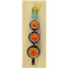 Image 4 : A GROUP OF ASSORTED PAINT-DECORATED FIGURAL GLASS TREE TOPPERS