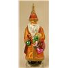 Image 3 : A GROUP OF ASSORTED PAINT-DECORATED FIGURAL GLASS CHRISTMAS ORNAMENTS