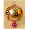 Image 6 : A GROUP OF ASSORTED PAINT-DECORATED FIGURAL GLASS CHRISTMAS ORNAMENTS