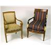 Image 1 : TWO EMPIRE STYLE FAUTEUILS
