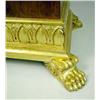 Image 2 : A PAIR OF EMPIRE STYLE PARCEL-GILT MAHOGANIZED PEDESTALS