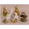 Image 1 : A GROUP OF ASSORTED ANIMAL FIGURINES