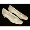 Image 2 : TWO PAIRS OF FROSTED GLASS SHOES