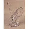 Image 1 : A COLORLESS GLASS EAGLE FORM SCULPTURE