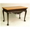 Image 1 : A GEORGE II CARVED MAHOGANY MARBLE TOP PIER TABLE