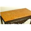 Image 5 : A GEORGE II CARVED MAHOGANY MARBLE TOP PIER TABLE