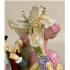 Image 2 : A MEISSEN POLYCHROME FIGURAL GROUP