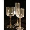 Image 1 : A GROUP OF PARCEL-GILT GLASS STEMWARE