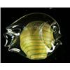 Image 2 : A GROUP OF POLYCHROME AND COLORLESS GLASS FISH SCULPTURES