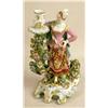 Image 2 : A POLYCHROME-DECORATED PARCEL-GILT PORCELAIN FIGURINE