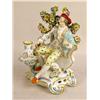 Image 3 : A POLYCHROME-DECORATED PARCEL-GILT PORCELAIN FIGURINE