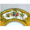 Image 3 : A PAIR OF ROYAL DOULTON HAND-PAINTED FLORAL AND PARCEL-GILT SERVICE PLATES