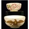 Image 1 : TWO POLYCHROME DECORATED AND PARCEL-GILT PORCELAIN BOWLS
