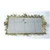 Image 1 : A GILT METAL MIRRORED TRAY
