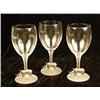 Image 1 : A SET OF TWELVE COLORLESS GLASS STEMWARE