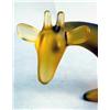 Image 2 : A RECUMBENT GLASS GIRAFFE