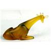 Image 3 : A RECUMBENT GLASS GIRAFFE
