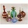 Image 1 : SIX ART GLASS PERFUME BOTTLES