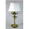Image 1 : A FLEMISH STYLE CAST-BRASS SIX-LIGHT TABLE LAMP