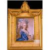 Image 1 : A FRAMED HAND-PAINTED PORTRAIT OF A WOMAN ON IVORY