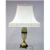 Image 1 : A CONTEMPORARY MOLDED GLASS TABLE LAMP