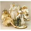 Image 1 : A GROUP OF TWO COMPOSITION STANDING HOLIDAY FIGURES