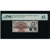 Image 1 : 50 Cent Fourth Issue Fractional Note PMG 45