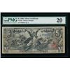 Image 1 : 1896 $5 Educational Silver Certificate PMG 20