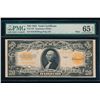 Image 1 : 1922 $20 Mule Gold Certificate PMG 65EPQ