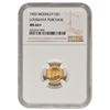 Image 1 : 1903 $1 McKinley Louisiana Purchase Gold Coin NGC MS66+