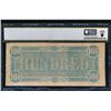 Image 2 : 1864 $100 T-65 Confederate PCGS 25