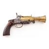 Image 2 : Unusual Antique Pinfire Blunderbuss Pistol