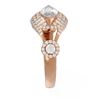 Image 2 : 2.11 ctw Marquise Diamond Ring 18K Rose Gold - REF-498R8K