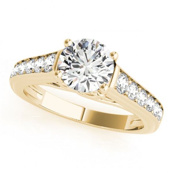 1.5 ctw Certified VS/SI Diamond Ring 18k Yellow Gold - REF-295Y2X