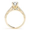 Image 3 : 2.01 ctw Certified VS/SI Diamond Pave 2pc Set Wedding 14k Yellow Gold - REF-318K2Y