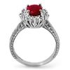 Image 2 : 2.75 ctw Ruby & Diamond Ring 18k White Gold - REF-103K6Y