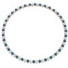 Image 3 : 45 ctw Certified SI/I Intense Blue Diamond Necklace 18K Rose Gold - REF-4410N2F