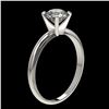 Image 3 : 1.05 ctw Certified Quality Diamond Engagment Ring 10k White Gold - REF-141N3F